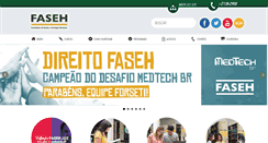 Desktop Screenshot of faseh.edu.br